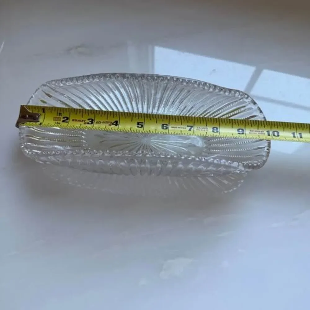 Antique 1901 Fostoria Edgewood glass celery tray